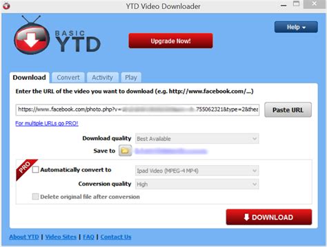 Independent update of the portable Ytd Video Converter 5.9